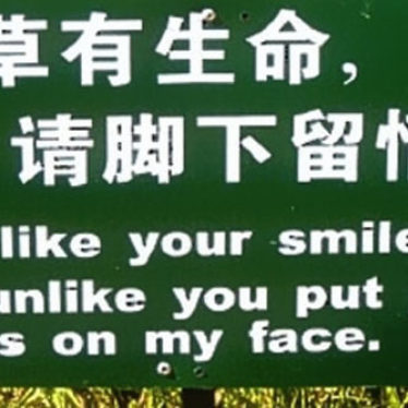 As Much As I Like Your Smile…